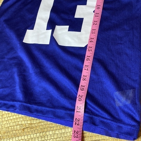 NFL Team NY Giants OBJ‎ #13 Blue Jersey Size Medium - Picture 5 of 5